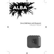 Alba DAB 557/4902 Radio manual cover