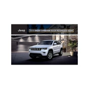 Jeep Grand Cherokee SRT 2019 SUV manual cover