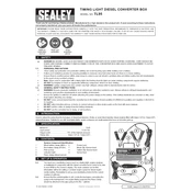 Sealey TL95 Light manual cover