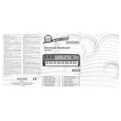 Bontempi 15 4900 Electronic Keyboard manual cover