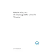 Dell OptiPlex 7070 Ultra Desktop manual cover