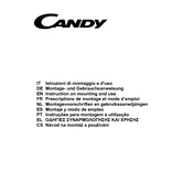 Candy CFT92 3X manual cover