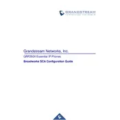 Grandstream GRP2601 Broadworks SCA IP Phone manual cover