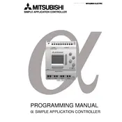 Mitsubishi JY992D76601 Controller manual cover