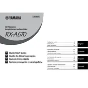 Yamaha RX-A670 Receiver