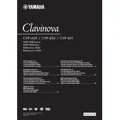 Yamaha Clavinova CVP-601 Piano