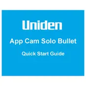 Uniden App Cam Solo Bullet Camera manual cover