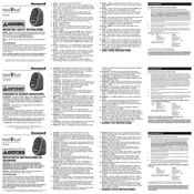 Honeywell HCE100 Series Heater manual cover