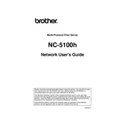 Brother NC-5100h manual cover