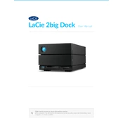 Lacie RAID 2Big Dock STLG16000400 Storage manual cover