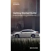 Hyundai Sonata 2019 Sedan manual cover