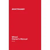 Bontrager Wheel Bike Accessory manual cover