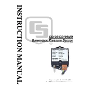 Campbell Scientific CS105MD Sensor manual cover