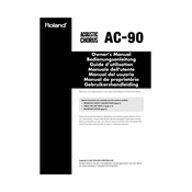 Roland A-90 manual cover