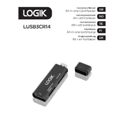 Logik LUSB3CR14 manual cover