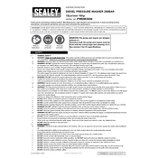 Sealey PWDM3600 Pressure Washer manual cover