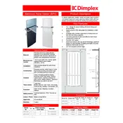 Dimplex BPH100G Heater manual cover