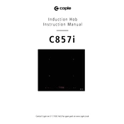 Caple C857i Hob manual cover