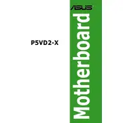 ASUS P5VD2-X Motherboard manual cover