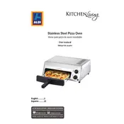 Kitchen Living KLPZO13ST Oven manual cover