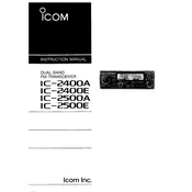 Icom IC-2400A Transceiver manual cover