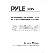 Pyle PLCD72MP MP3 Player manual cover