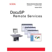 Xerox Docu SP Remote Services Software manual cover