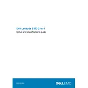 Dell Latitude 5310 2-in-1 Laptop manual cover