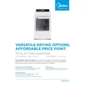 Midea MLE45N3BMG Washing Machine manual cover