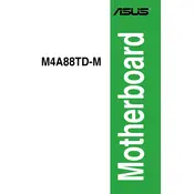 ASUS M4A88TD-M Motherboard manual cover