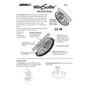 Davis WindScribe 276 Wind Meter manual cover