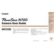Canon PowerShot N100 manual cover