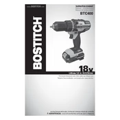 Bostitch BTC400LB Drill manual cover