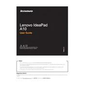 Lenovo ThinkPad A10 Laptop manual cover