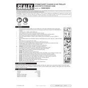 Sealey 1050CXDHV Trolley Jack manual cover