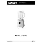 Sencor SBL 4870WH Blender manual cover