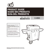 Char-Broil 463441514 C-45G3 manual cover