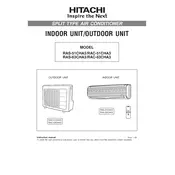 Hitachi RAC-51CHA3 Air Conditioner manual cover