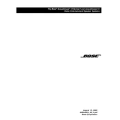 Bose Acoustimass 16 manual cover