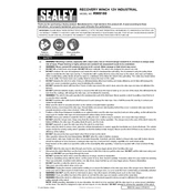 Sealey RW8180 Winch manual cover