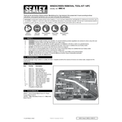 Sealey WK14 Removal Tool manual cover