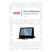 Simrad Maris ECDIS900 Navigator manual cover