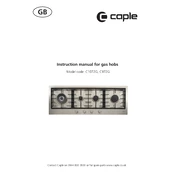 Caple C972G Hob manual cover