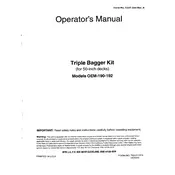 Toro OEM-190-192-190 50-inch Bagger manual cover