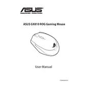 ASUS GX810 Mouse manual cover