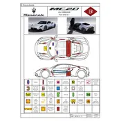 Maserati MC20 2022 Sports Car manual cover