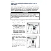 Acura TLX Adaptive Cruise Control with Low-Speed Follow 2020 Sedan manual cover