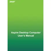 Acer Aspire TC TC-895-UR11 Computer manual cover