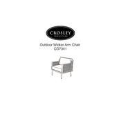 Crosley CO7341 Chair manual cover