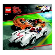 LEGO Seed Racer 8158 Construction Set manual cover